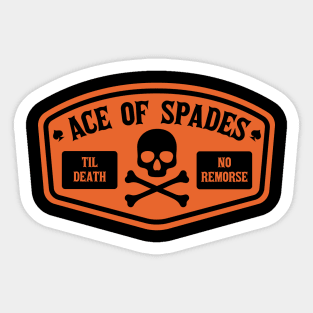 ACE OF SPADES Sticker